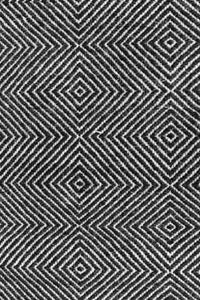 IVORY AND BLACK KILIM HAND WOVEN DHURRIE by Imperial Knots - Image 3