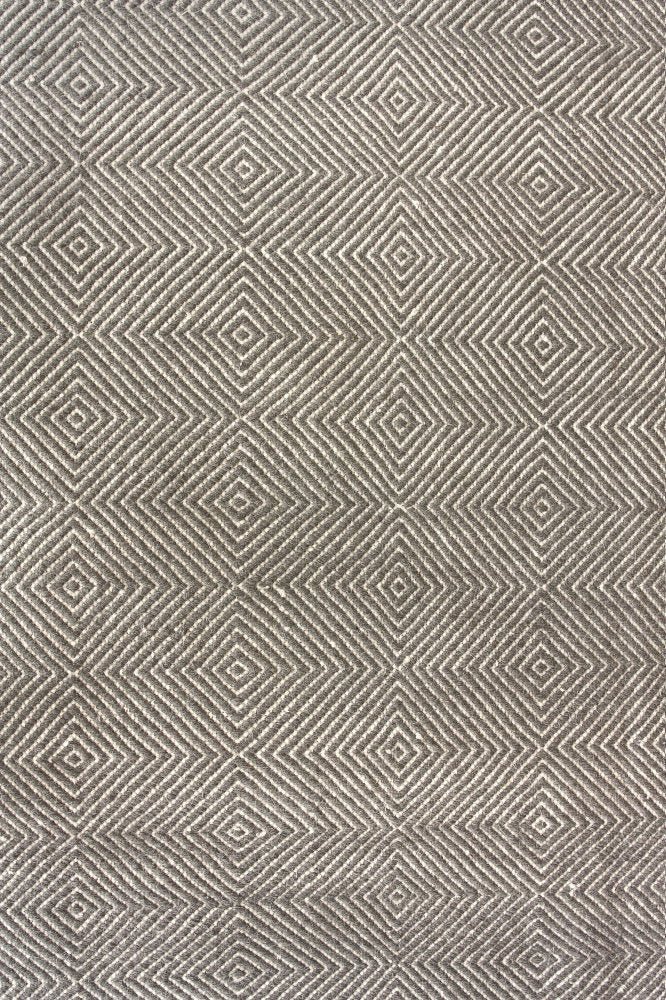 IVORY AND GREY KILIM HAND WOVEN DHURRIE