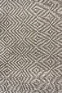 Ivory and grey kilim hand woven dhurrie wool hand-woven rug for living