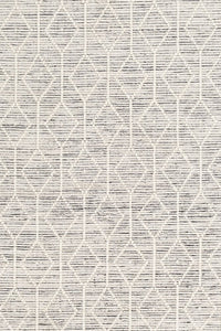 IVORY AND BLACK KILIM HAND WOVEN DHURRIE by Imperial Knots - Image 3
