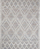 MULTICOLOR IVORY KILIM HAND WOVEN DHURRIE