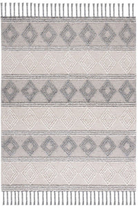 IVORY AND GREY KILIM HAND WOVEN DHURRIE by Imperial Knots - Image 1