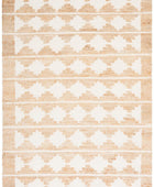 NATURAL AND IVORY KILIM HAND WOVEN DHURRIE