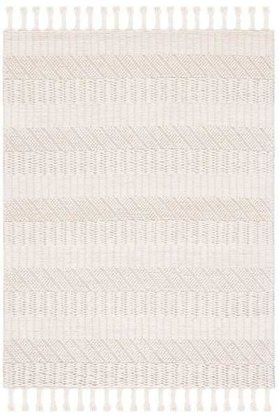 IVORY KILIM HAND WOVEN DHURRIE