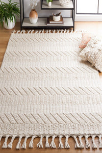 IVORY KILIM HAND WOVEN DHURRIE by Imperial Knots - Image 2
