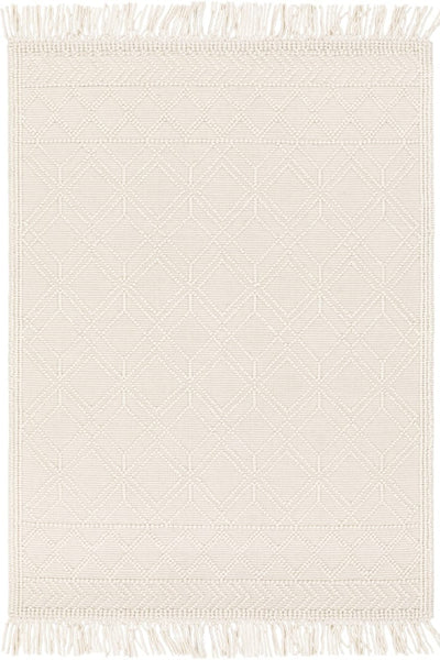 IVORY KILIM HAND WOVEN DHURRIE