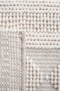 IVORY KILIM HAND WOVEN DHURRIE by Imperial Knots - Image 3
