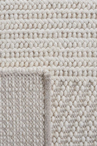 IVORY KILIM HAND WOVEN DHURRIE by Imperial Knots - Image 3