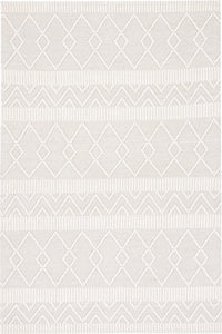 IVORY AND BLACK KILIM HAND WOVEN DHURRIE by Imperial Knots - Image 1