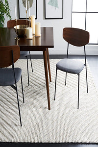 IVORY KILIM HAND WOVEN DHURRIE by Imperial Knots - Image 2