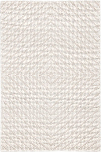 IVORY KILIM HAND WOVEN DHURRIE by Imperial Knots - Image 1