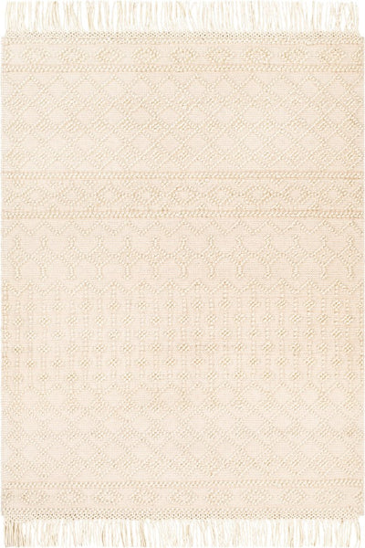 IVORY KILIM HAND WOVEN DHURRIE