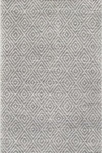 IVORY AND BLACK KILIM HAND WOVEN DHURRIE by Imperial Knots - Image 1
