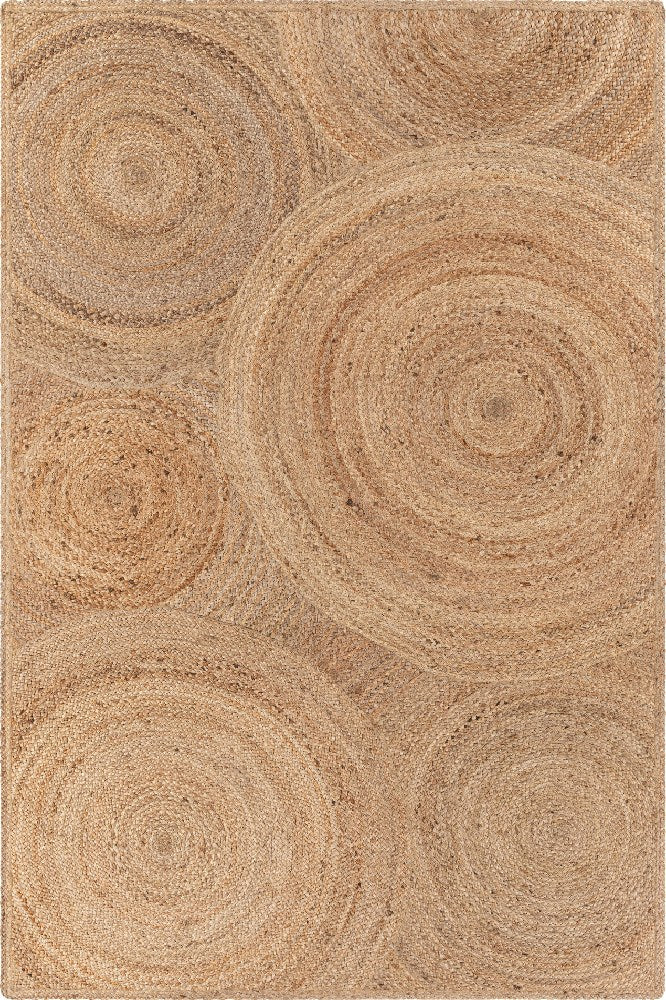 NATURAL SOLID JUTE HAND WOVEN DHURRIE