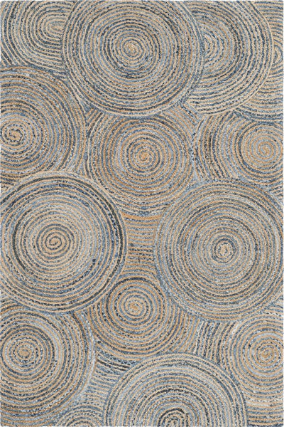 MULTICOLOR CHINDI AND JUTE KILIM  HAND WOVEN DHURRIE