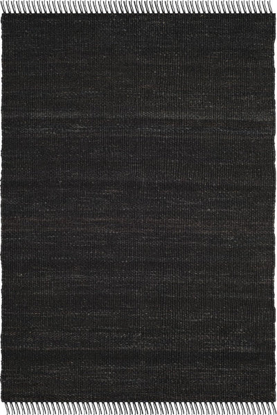 BLACK JUTE HAND WOVEN DHURRIE