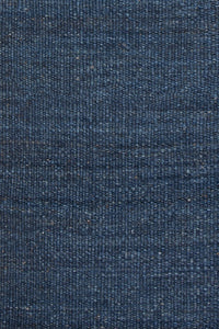 BLUE JUTE HAND WOVEN DHURRIE by Imperial Knots - Image 3
