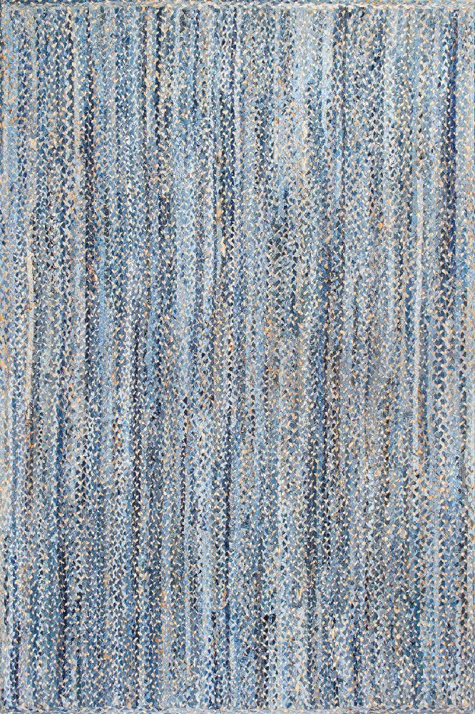 BLUE CHINDI HAND WOVEN DHURRIE