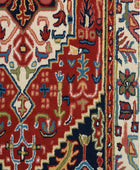 RED AZTEC HAND TUFTED CARPET - Imperial Knots