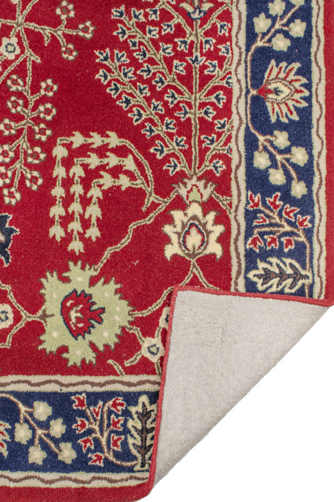 RED PERSIAN HAND TUFTED CARPET