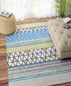 MULTICOLOR TRIBAL HAND TUFTED CARPET