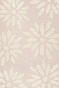 PINK AND IVORY KIDS HAND TUFTED CARPET by Imperial Knots - Image 1