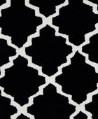 BLACK AND WHITE MOROCCAN HAND TUFTED CARPET by Imperial Knots - Image 3