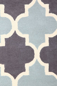 GREY MOROCCAN HAND TUFTED CARPET by Imperial Knots - Image 3