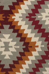 MULTICOLOR AZTEC HAND TUFTED CARPET by Imperial Knots - Image 3