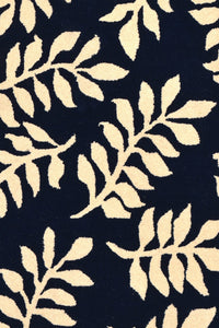 BLUE PAISLEY HAND TUFTED CARPET by Imperial Knots - Image 3