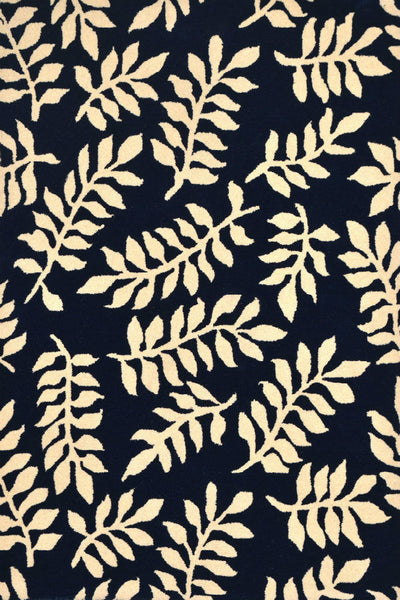 BLUE PAISLEY HAND TUFTED RUG