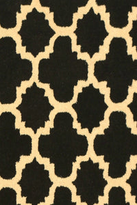 BLACK MOROCCAN HAND TUFTED CARPET by Imperial Knots - Image 3