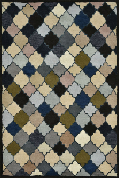 MULTICOLOR MOROCCAN HAND TUFTED CARPET