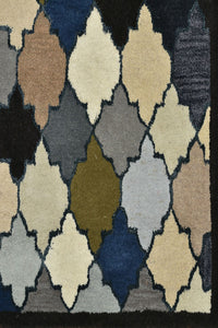 MULTICOLOR MOROCCAN HAND TUFTED CARPET by Imperial Knots - Image 3