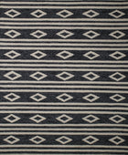 CHARCOAL TRIBAL HAND TUFTED CARPET