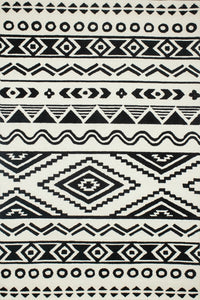 GREY CHARCOAL EMBOSSED HAND TUFTED CARPET by Imperial Knots - Image 1