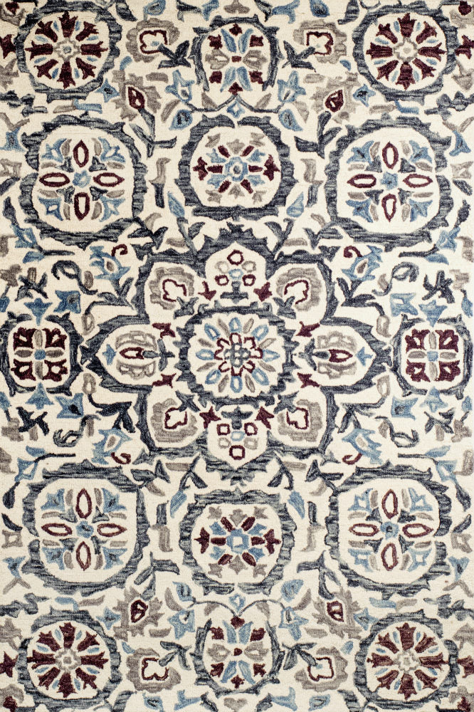 MULTICOLOR SUZANI HAND TUFTED CARPET