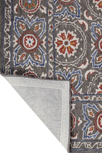 GREY SUZANI HAND TUFTED CARPET by Imperial Knots - Image 4
