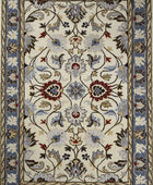 BEIGE TRADITIONAL HAND TUFTED CARPET