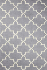 GREY MOROCCAN HAND TUFTED CARPET by Imperial Knots - Image 1