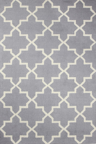 GREY MOROCCAN HAND TUFTED CARPET