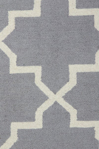 GREY MOROCCAN HAND TUFTED CARPET by Imperial Knots - Image 3