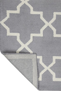 GREY MOROCCAN HAND TUFTED CARPET by Imperial Knots - Image 4