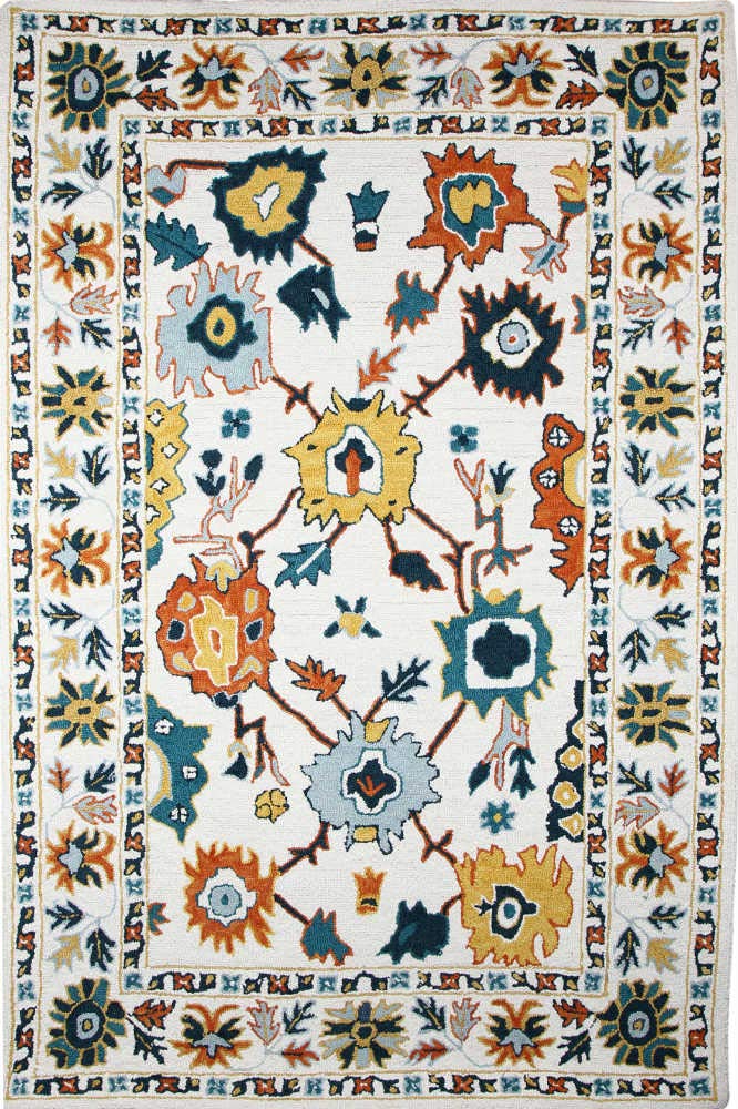 MULTICOLOR SUZANI HAND TUFTED CARPET