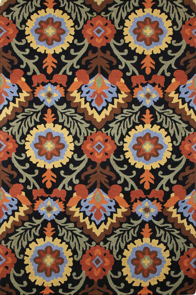 BLACK ARIYONA HAND TUFTED CARPET