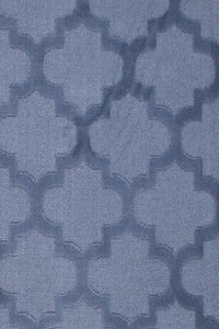 BLUE MOROCCAN HAND TUFTED CARPET by Imperial Knots - Image 3