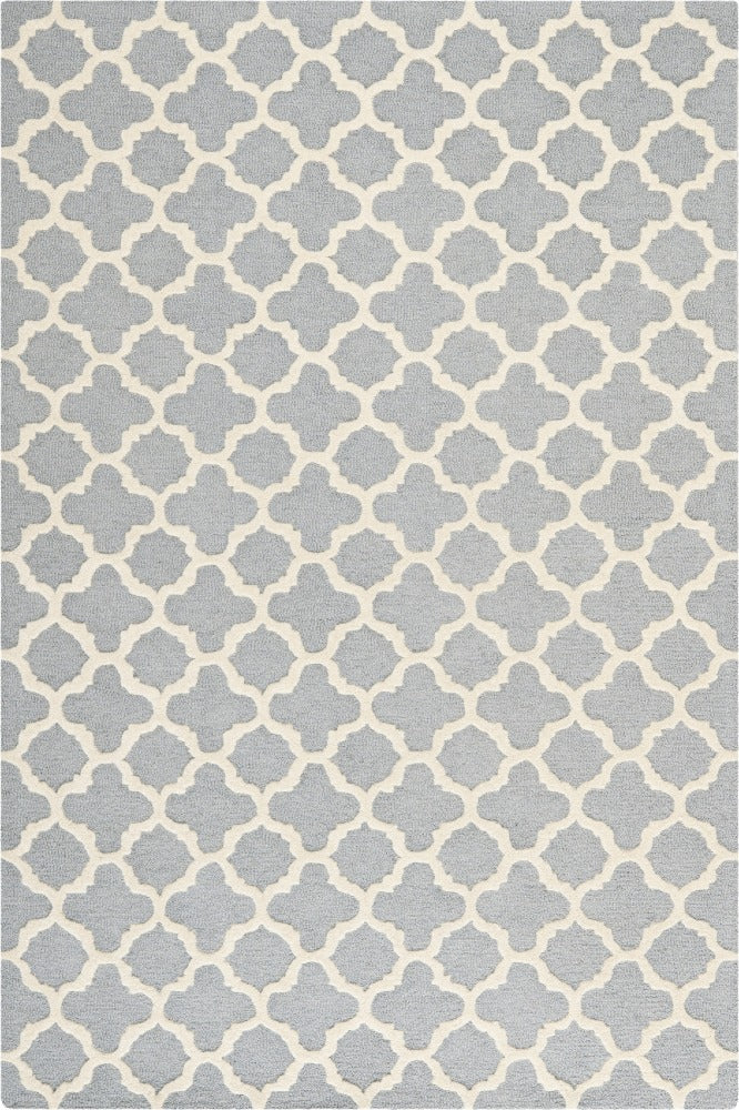 GREY MOROCCAN HAND TUFTED CARPET