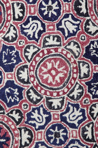 MULTICOLOR SUZANI HAND TUFTED CARPET ROUND by Imperial Knots - Image 3