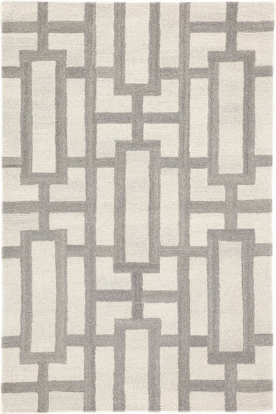 GREY CHARCOAL EMBOSSED HAND TUFTED CARPET
