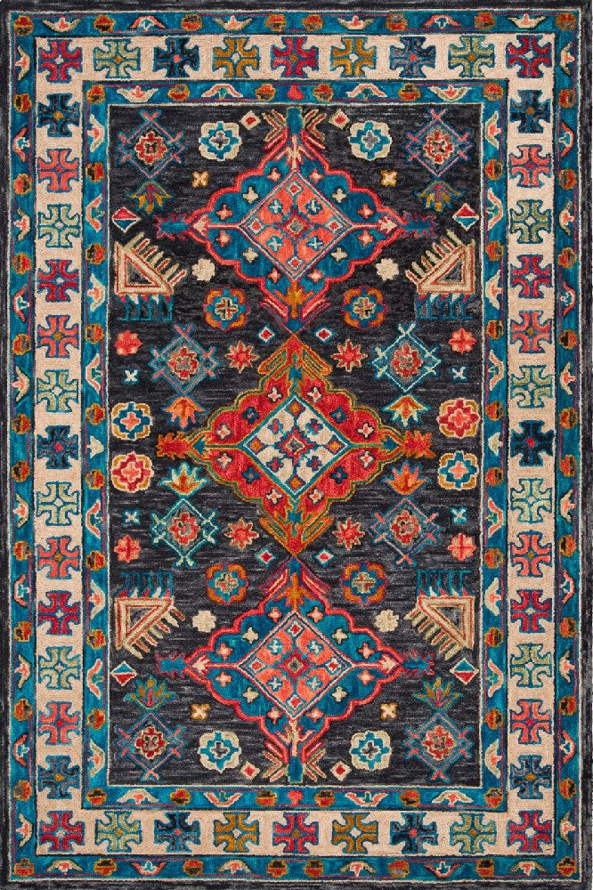 MULTICOLOR PERSIAN TRADITIONAL HAND TUFTED CARPET